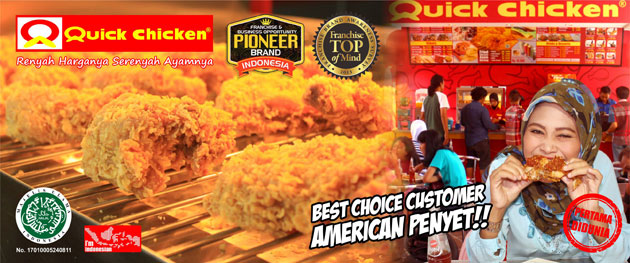Miliki Target Market yang Jelas, Waralaba Quick Chicken Siap Ekspansi ke Seluruh Indonesia