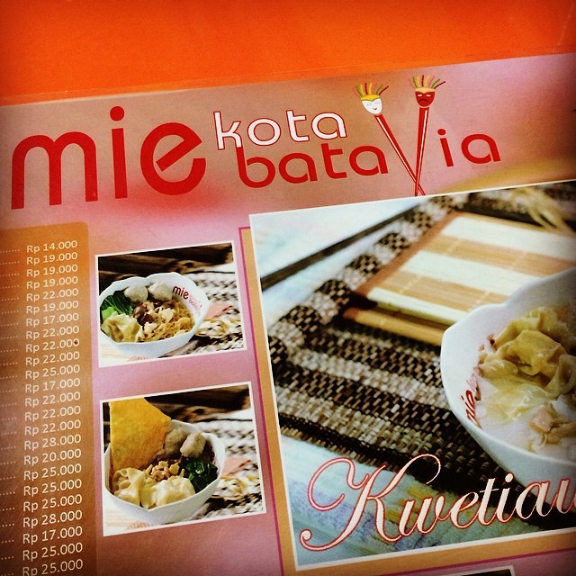Mie Kota Batavia, Resto Hidangan Oriental Sehat Dan Tersertifikasi Halal MUI