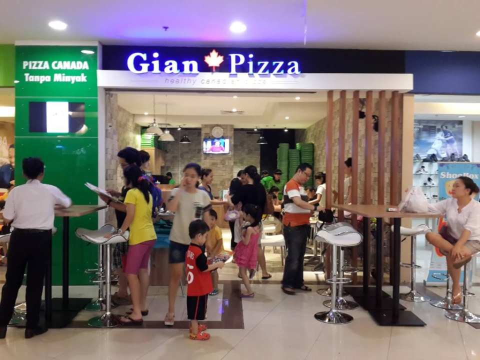 Geliat Bisnis Waralaba Gian Pizza, Sepanjang 2015 Tumbuh Delapan Outlet Baru