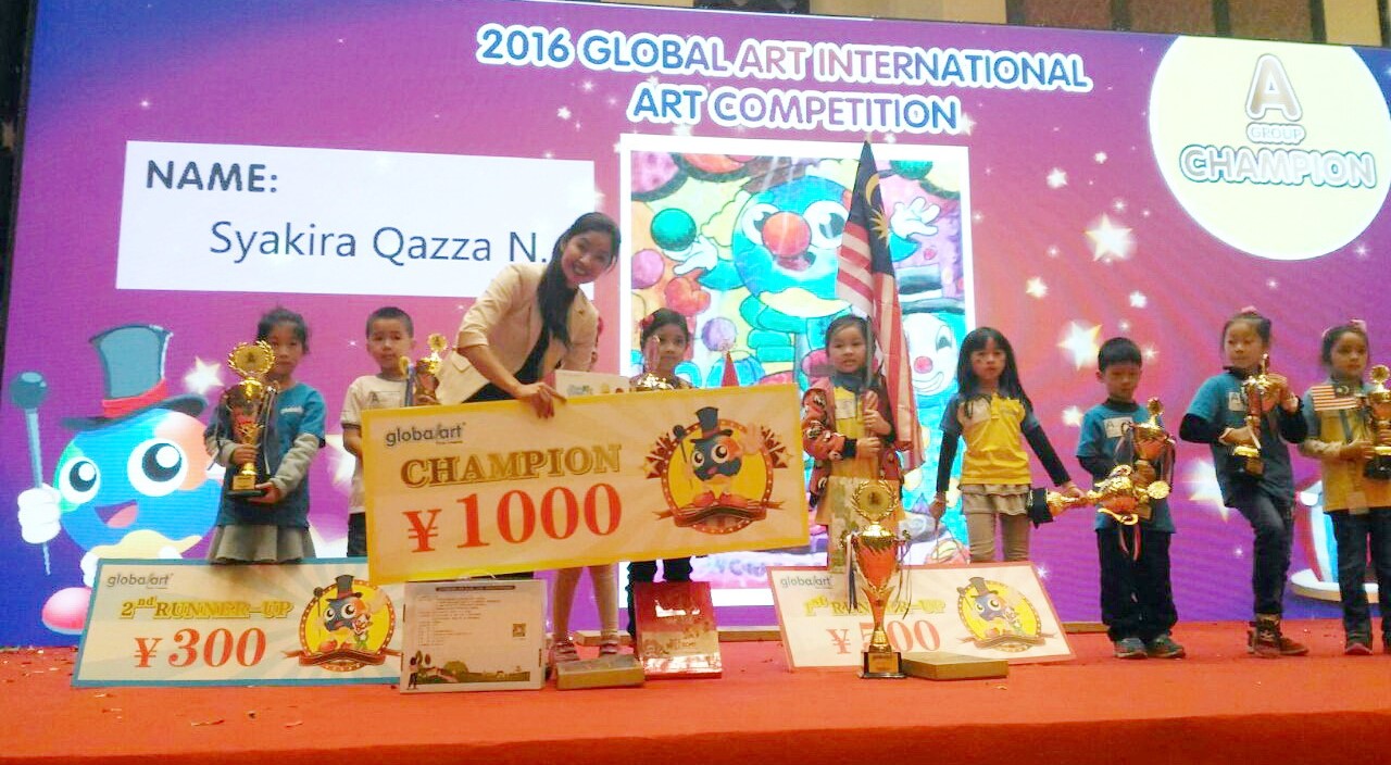 Wow! Anak Didik GLOBAL ART Indonesia Berhasil Cetak Juara Di GuangZhou
