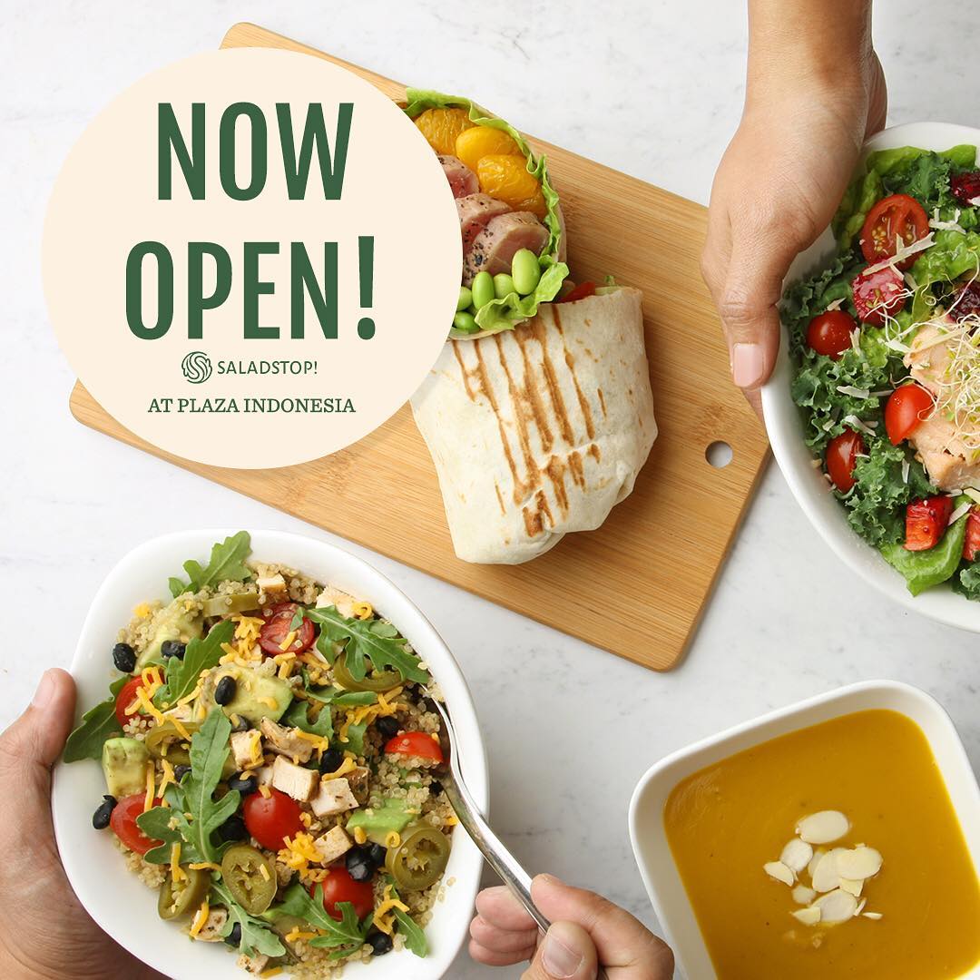 SaladStop! Pelopor Fast Food Sehat Asal Singapura Kini Hadir Di Plaza Indonesia