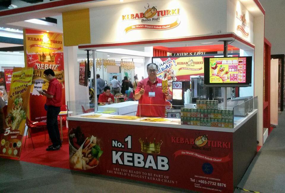 Kebab Turki Baba Rafi Wakili Indonesia Di Ajang Franchise Exhibition Malaysia