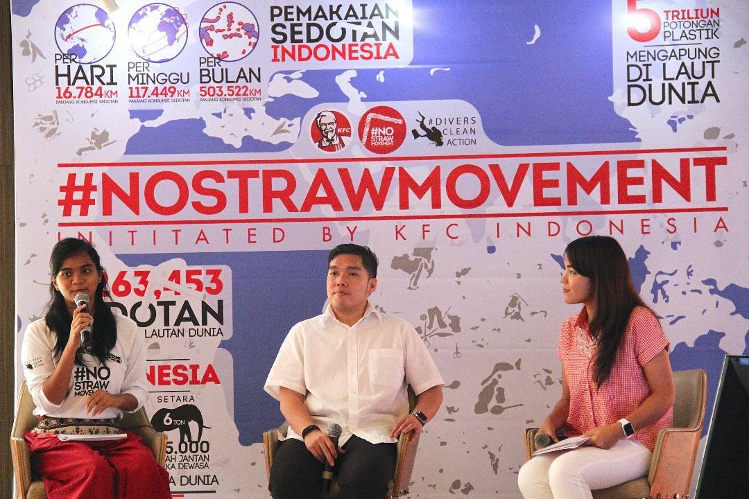 Peduli Kelestarian Laut Indonesia, KFC Takkan Sediakan Sedotan Sekali Pakai