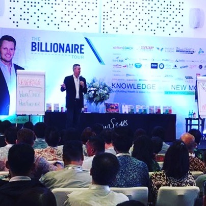 Founder ActionCoach Kunjungi Indonesia Gelar The Billionaire Tour