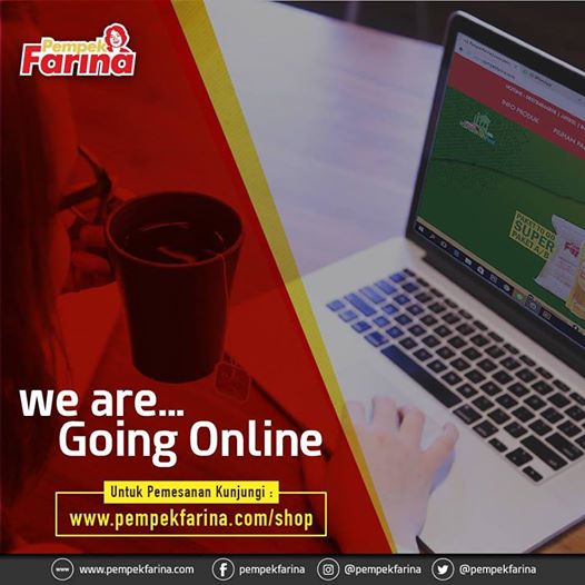 Pempek Farina Going Online