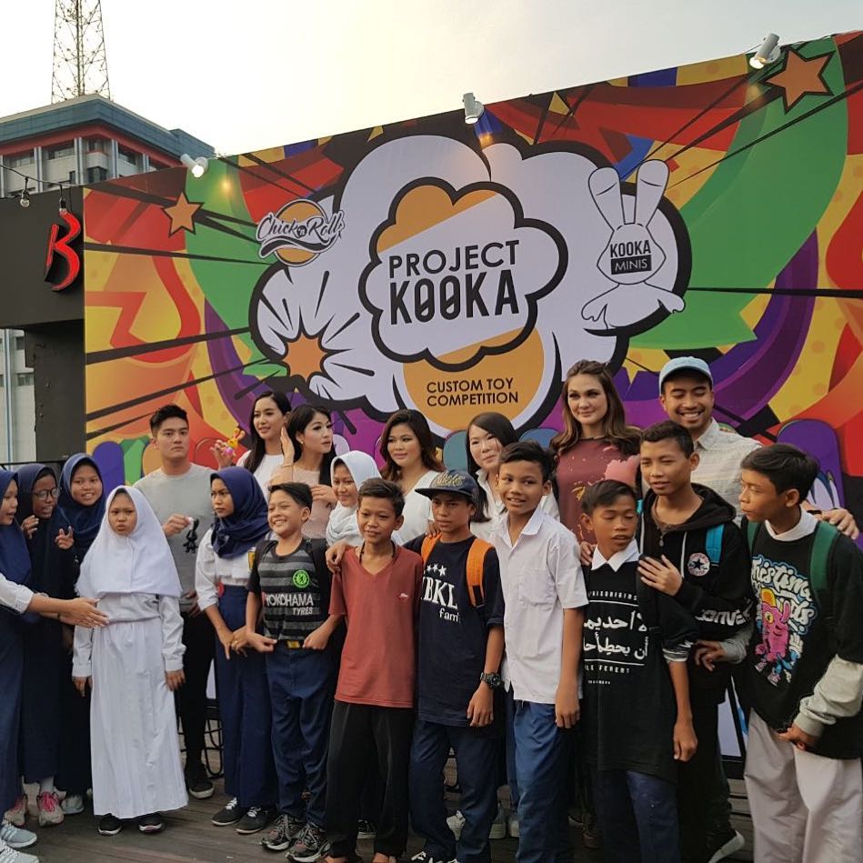 Lewat Karya Seni, Chick â€˜N Roll Gelar Charity Bersama Para Pesohor Indonesia