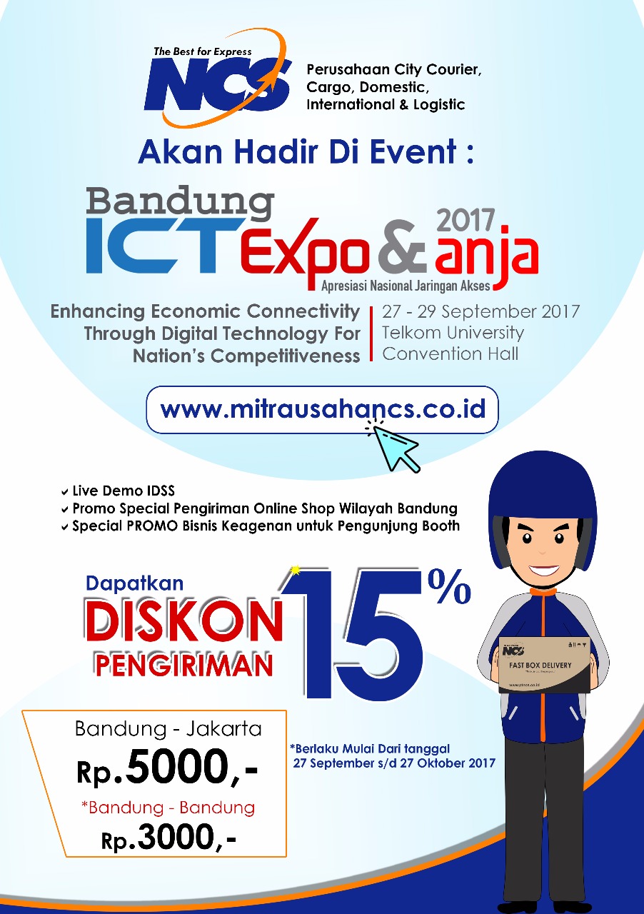  NCS Hadir Di Event ICT Expo & ANJA 2017