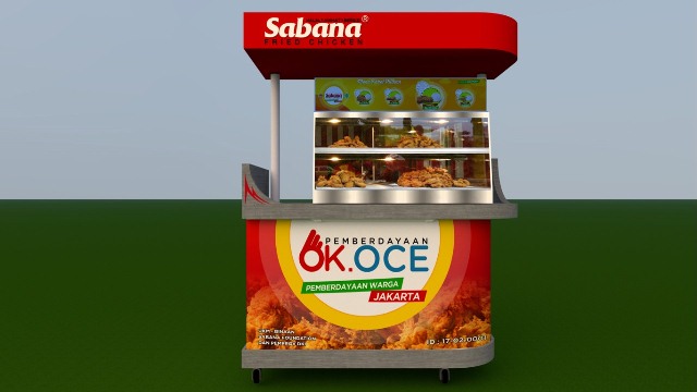 Sabana Bagikan 1000 Porsi Paket Nasi Dan Ayam Untuk Sambut Gubernur Baru Jakarta