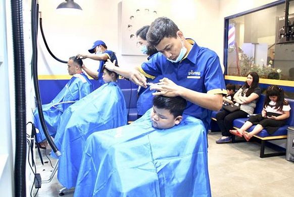 Hadir di Season City, Barbershop Goonting Diserbu Pengunjung