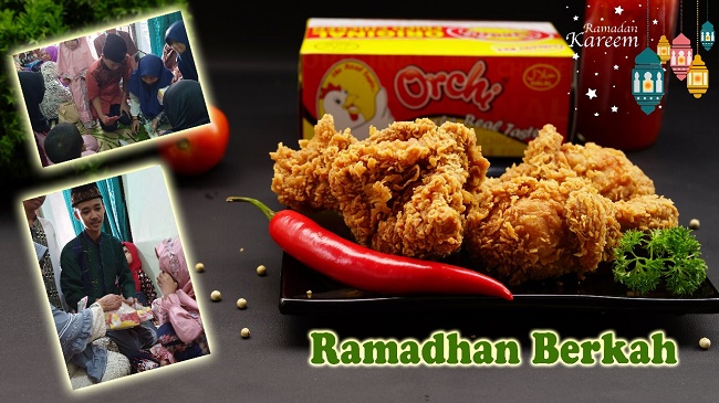 Ramadhan Berbagi dari Orchi Chicken untuk Sesama 