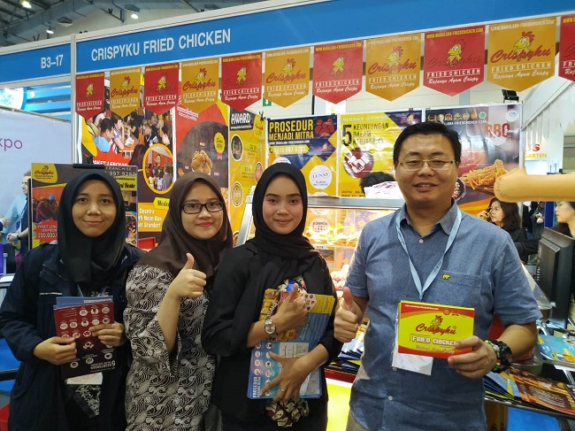 Crispyku Fried Chicken Jadi Sasaran Empuk Investor di FLEI 2019