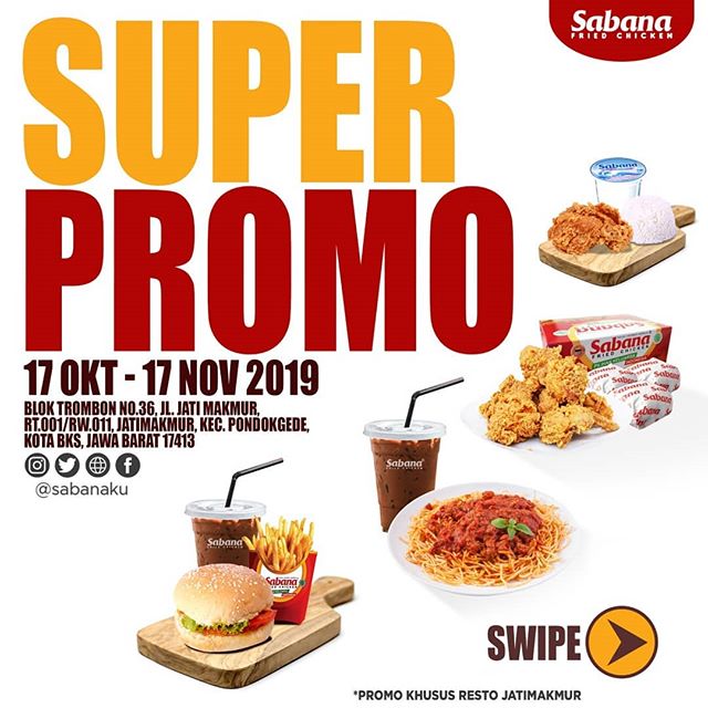 Santap Kelezatan Super Promo Sabana Fried Chicken