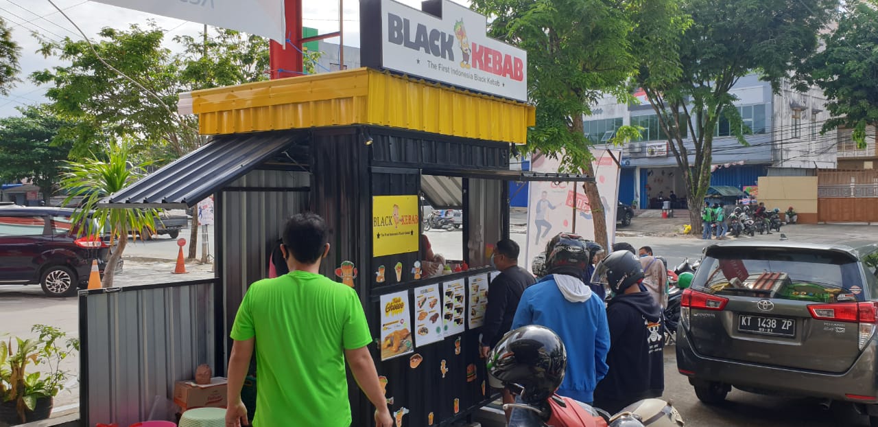 Black Kebab Resmikan Outlet Baru di Balikpapan