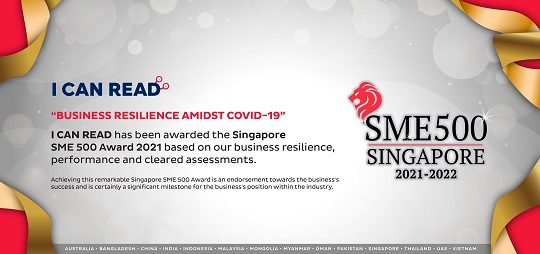 I Can Read Dinobatkan SME 500 Award 2021 Based On Our Business Resilience Admist Covid-19