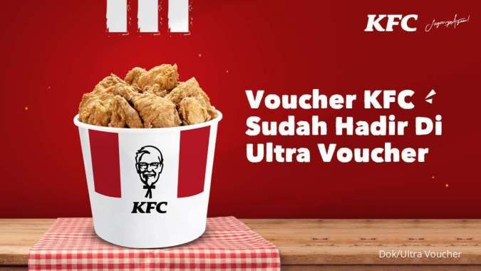 Kerja Sama dengan KFC, Ultra Voucher Manjakan Penikmat Jagonya Ayam!