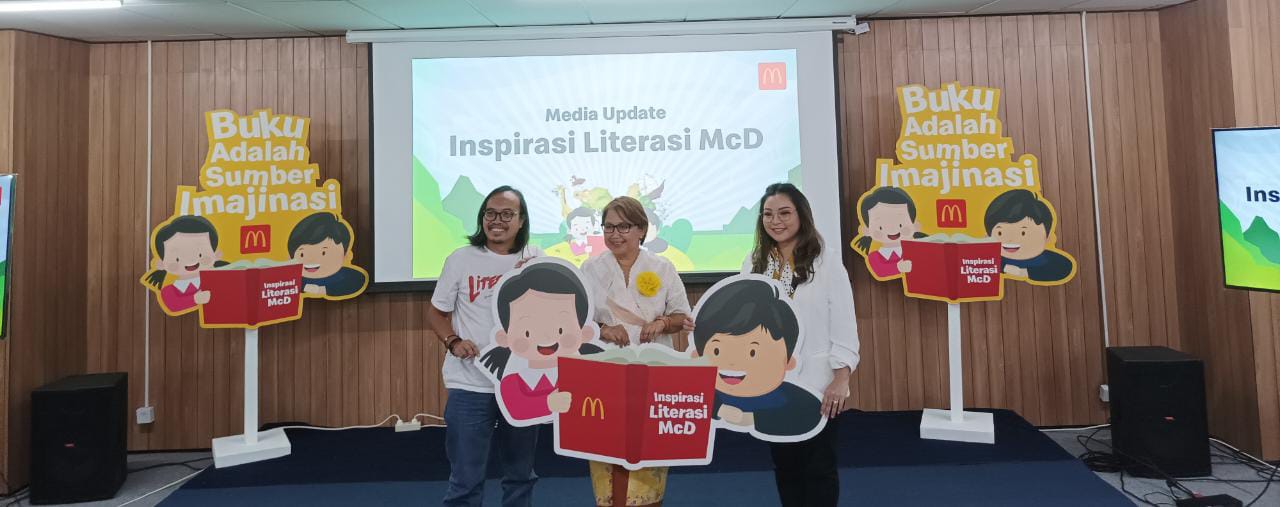 Tingkatkan Literasi Anak Indonesia, Begini Komitmen McD